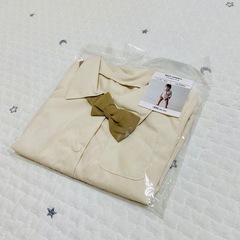 【新品未開封】シャツロンパースsize70-80の画像