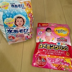 Lサイズ　水遊び用オムツ　全12枚