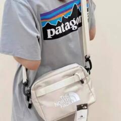 THE NORTH FACE ショルダーバッグ クロスバッグ BAGロゴ/ホワイトの画像