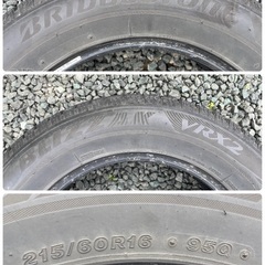 BRIDGESTONE BLIZZAK VRX2 215/60R16 4本の画像