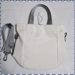 ザ ノース フェイス  THE NORTH FACE ★ WL BUCKET BAG MINI/B　2way　whiteバッグの画像