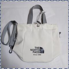 ザ ノース フェイス  THE NORTH FACE ★ WL BUCKET BAG MINI/B　2way　whiteバッグの画像