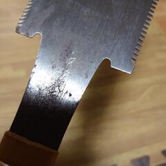 最高級品　中屋菊右衛門　両刃　ノコギリ　大工道具　工具　希少の画像