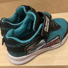 プラレール はやぶさ 子供　スニーカー  19cmの画像