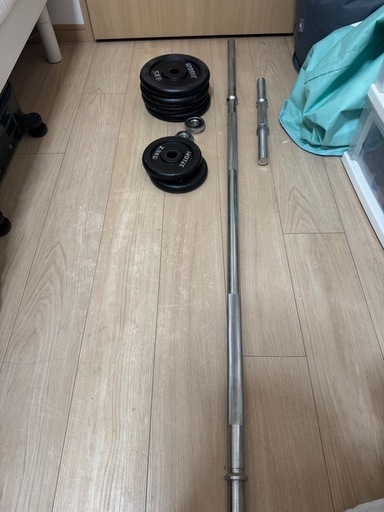 オリンピックバー(2.5kgx2 /5kgx4)