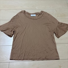 ADAM ET ROPÉ ブラウン Tシャツ サイズ38