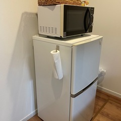 冷蔵庫、洗濯機、炊飯器、レンジ