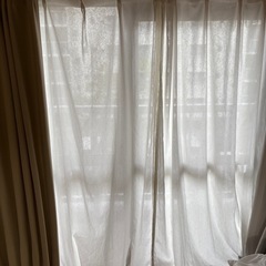 カーテン、カーテンレースの画像