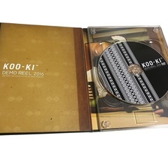 KOO-KI DEMO REEL 2016 空気株式会社 DVD デモリール  貼付ブックレットの画像
