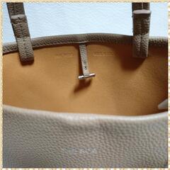 THE ROW スモール Park Tote レザー2wayトートバッグ/シナモンの画像