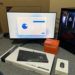 受け渡し予定者決定🦖モンハン対応ゲーミングPC　💻⌨🖱デバイスセット Windows11正式対応　ライセンス認証ありの画像