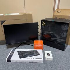 受け渡し予定者決定🦖モンハン対応ゲーミングPC　💻⌨🖱デバイスセット Windows11正式対応　ライセンス認証ありの画像