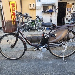 『ＳＡＬＥ　20％』　電動自転車　パナソニック　２６インチ　バッ...