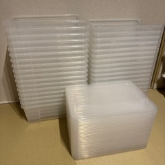 【15セット】IKEA SAMLA サムラ ふた付きボックス 【個別売りあり】の画像