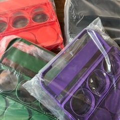 コストコに最適！　ドリンクホルダー　6本用　新品　レッド　の画像
