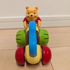 タカラトミー　くまのプーさん おててでブーブー　プーさんおもちゃ　赤ちゃんの画像