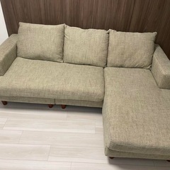 LOWYA　三人掛け　ソファ