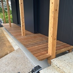日曜大工・ウッドデッキ作りを手伝います