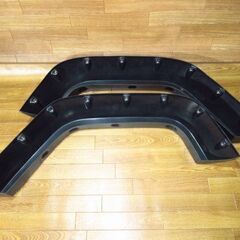 展示未使用品 Bushwackerブッシュワーカー製JeepジープJK36ラングラー(4ドア)用 オーバーフェンダー前後左右セット 1台分の画像