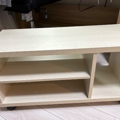 ニトリのローテーブル(テレビ台)(キャスター付き)