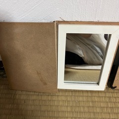 アンティーク風ミラー２つセットの画像