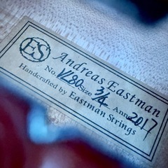 Andreas Eastman「VL80」3/4サイズバイオリンの画像