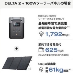 エコフロー　ソーラーパネルの画像