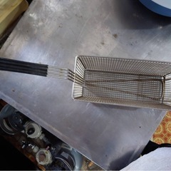 フライヤー用網カゴ①の画像