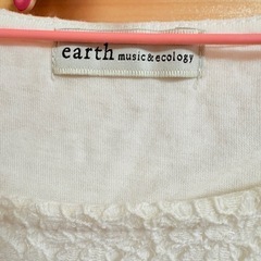 earth カットソー　Fサイズの画像
