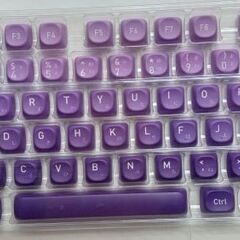 未使用 キーボードキーキャップ PBTキーキャップ 134キーキーキャップの画像