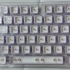 未使用 キーボードキーキャップ PBTキーキャップ 134キーキーキャップの画像
