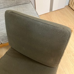 MUJI ソファ チェアの画像
