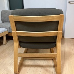 MUJI ソファ チェアの画像