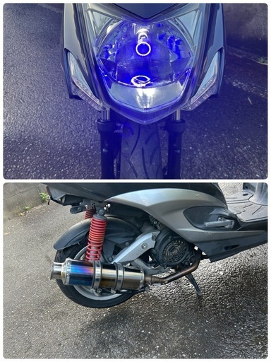 軽整備済み‼️   シグナスx 3型　台湾仕様　beamsマフラー　配送可能　現車確認可能