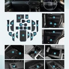 未使用 社外品 トヨタ ランドクルーザー250系専用 ラバーマット LAND CRUISERの画像