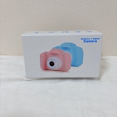 【新品】　キッズカメラ 子供用カメラ ピンク　前後　動画撮影　3...