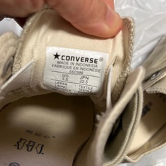 オールスター　コンバース22.5 リボンの画像