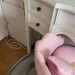 ホワイト　ドレッサーの画像