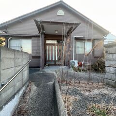 倉庫付き4DK広々平屋一戸建て！初期費用無料！駐車場あり！