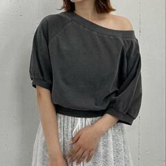 archives　ピグメントオフショルスウェット