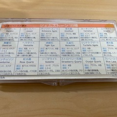ジェムストーン 18種の画像