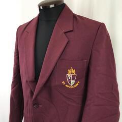 St. Augustine】 テーラードジャケット/ブレザー【34/メンズS-M程度/wine red】SCHOOL JACKET/アウター/Distinctive/Jumper◆BJ052-cの画像