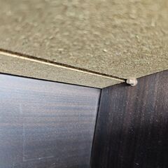 テレビボード　キャスターなし　サイズ約100×34高さ36cm　ハガレ・キズ・サビあります　ek-603gedの画像