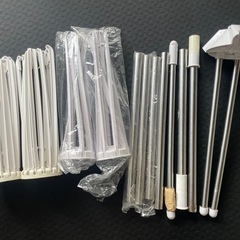 不要品物干し竿残骸