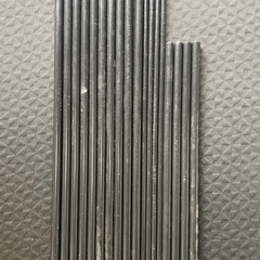 不要品ハンガーラックのアルミパイプ部分