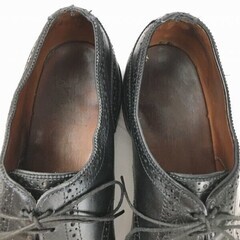 試着交換OK！アレンエドモンズ　AllenEdomonds Vintage Sanford　キャップトゥ　ビジネスシューズ〈黒/BLACK/ブラック〉size9.5E　27.0-27.5/メンズ//men's 菅NO.WZG-75の画像