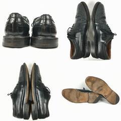 試着交換OK！CHEANEY/チーニー　Vintage 　size27.0-27.5-28.0程度　ウイングチップ/ビジネスシューズ〈黒/BLACK/ブラック〉メンズ//men's 菅NO.WZF-167の画像