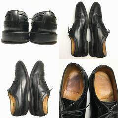 試着交換OK！1979年製？FRORSHEIM　フローシャイム　ケンムール　ロングウイングチップ　ビジネスシューズ〈黒/BLACK/ブラック〉size12B/メンズ//men's 菅NO.WZF-128の画像