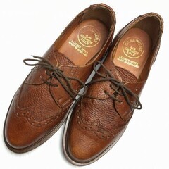 60s-70s?希少Vintage タグ　イングランド製　ドクターマーチン【size38　24.0】の画像