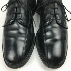 試着交換OK！AllenEdomonds/アレンエドモンズ　Vintage Hillcrest　スワールモカ　ビジネスシューズ〈黒/BLACK/ブラック〉size8D　25.5-26.0///men's 菅NO.WZE-145の画像